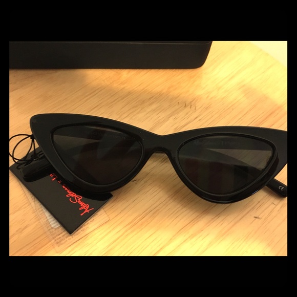 Le Specs Other - Le Specs Adam Selman Retro Cat Eye Sunglasses